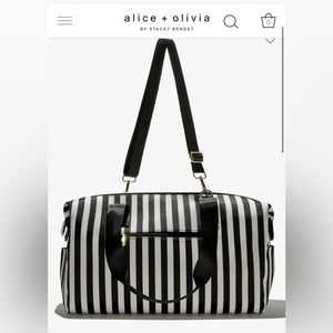 NWT alice + Olivia overnight tote